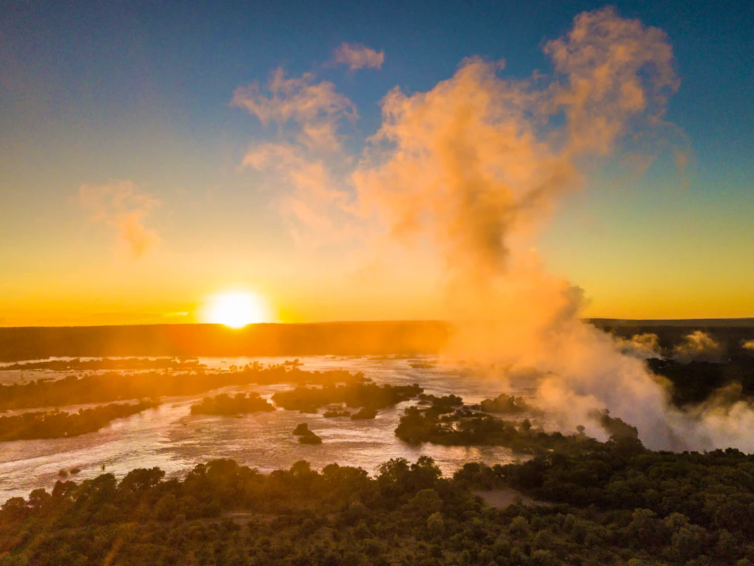 Victoria Falls and the upper Zambezi region