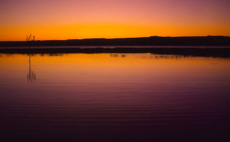 Sunrise over Lake Bogoria, Kenya