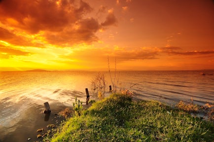 Sunset over Lake Naivasha, Kenya