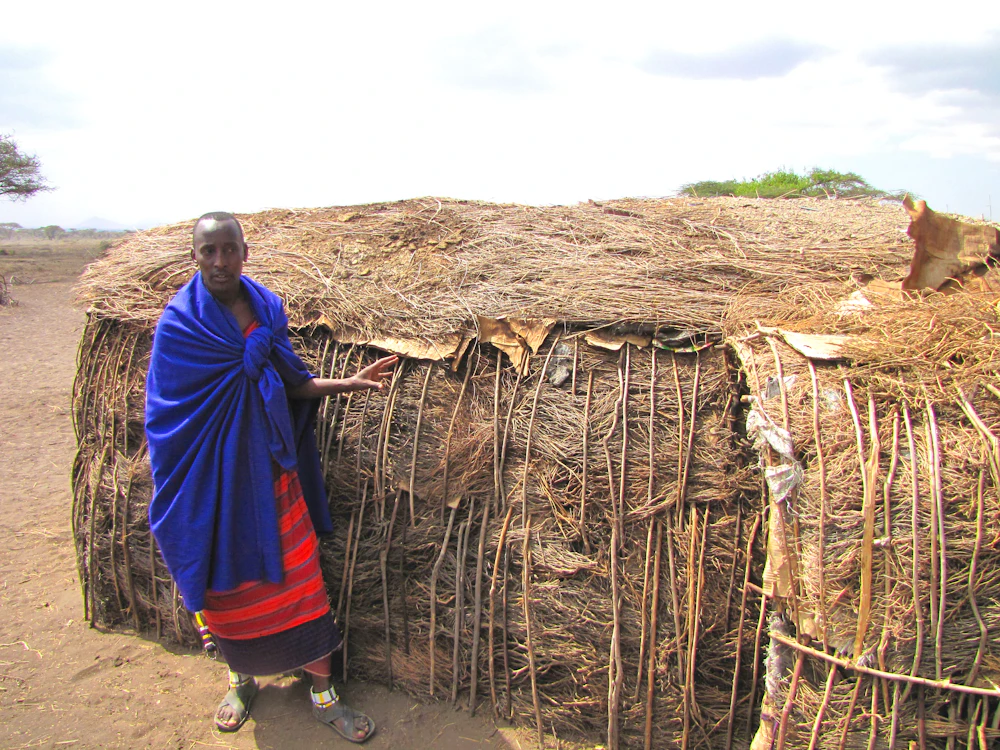 Maasai people in the Ngorongoro Conservation Area