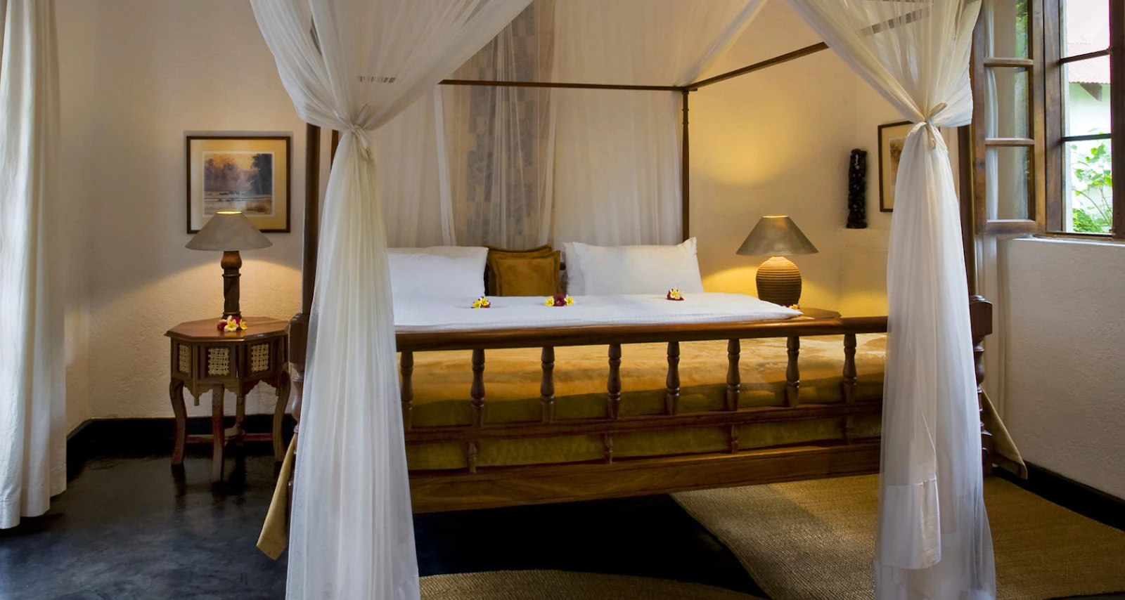 Bamboo Suite bedroom at The Plantation Lodge