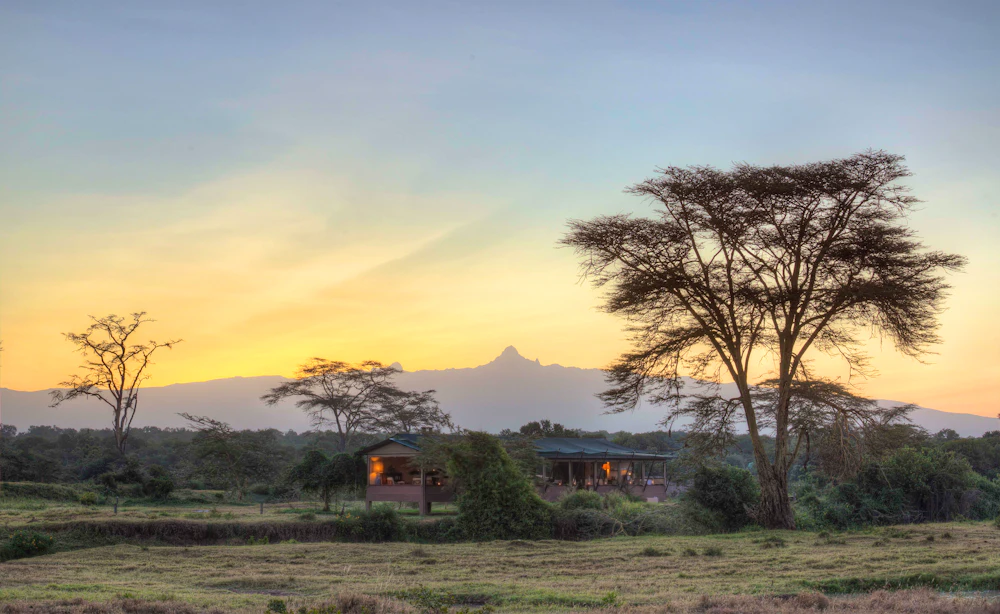Wildlife and open plains at Ol Pejeta Conservancy, Kenya
