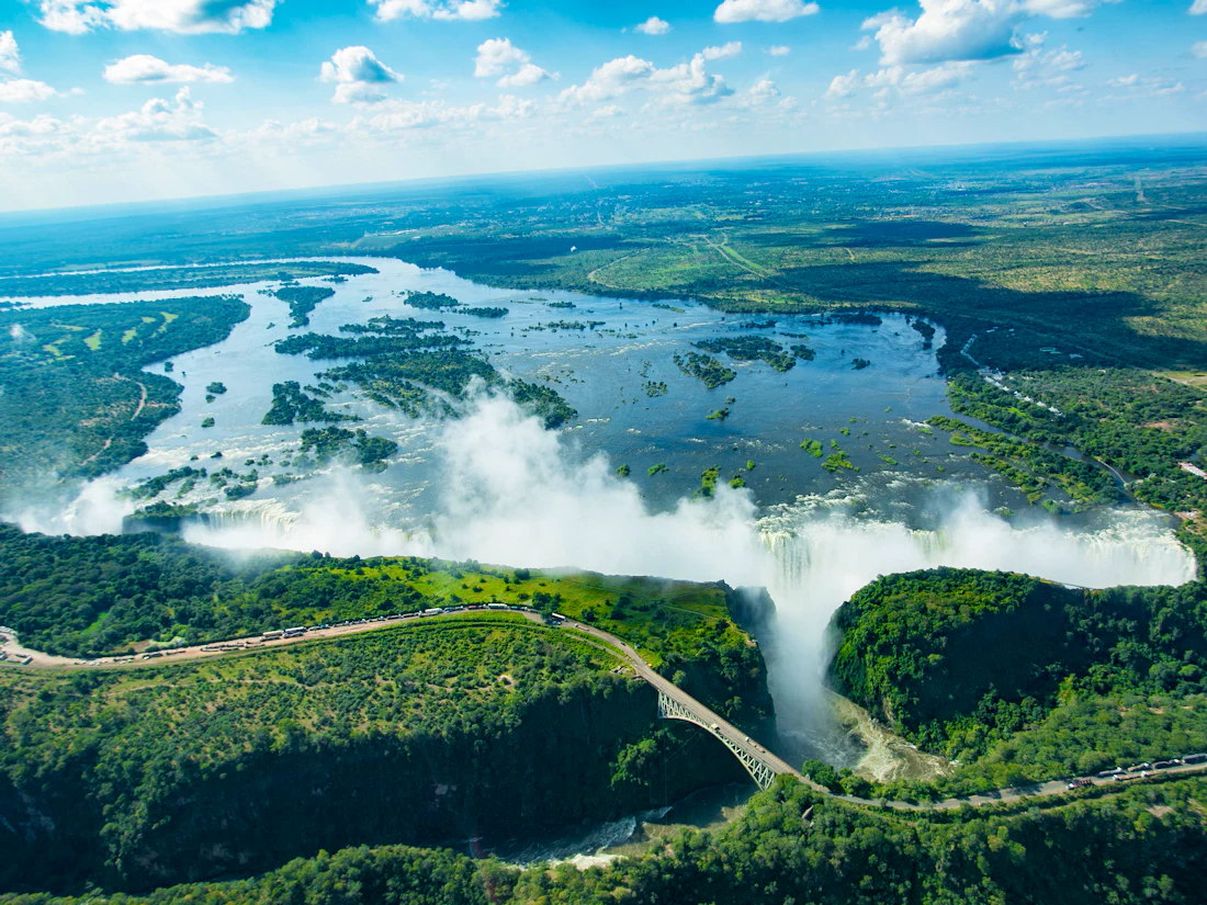 The Zambezi near Victoria Falls